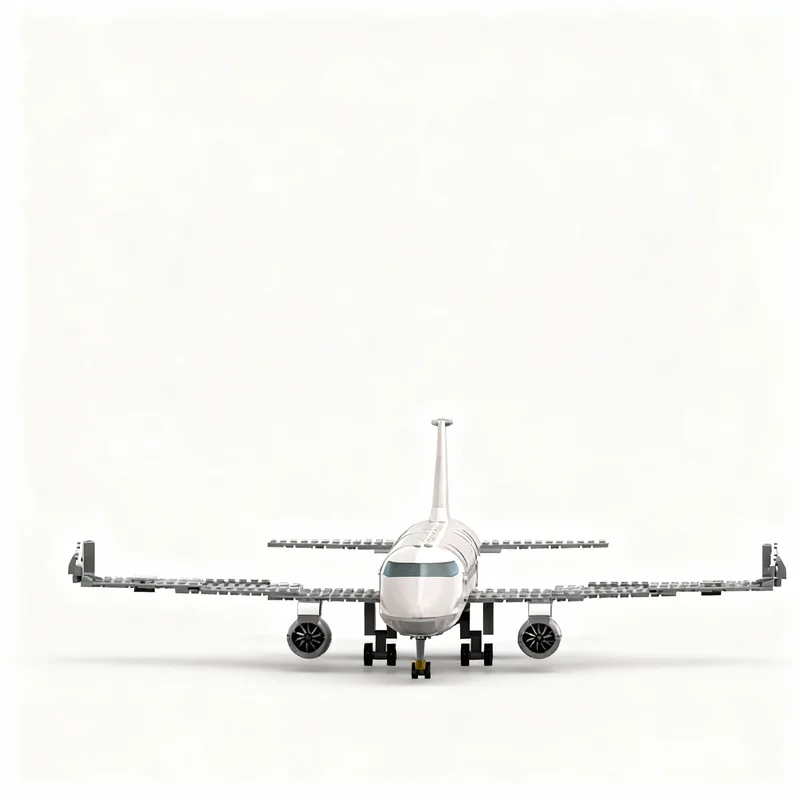 311pcs MOC City Airport Airbus Model Building Blocks Christmas Gifts Toys Architecture Assemble DIY Education Creative Idea