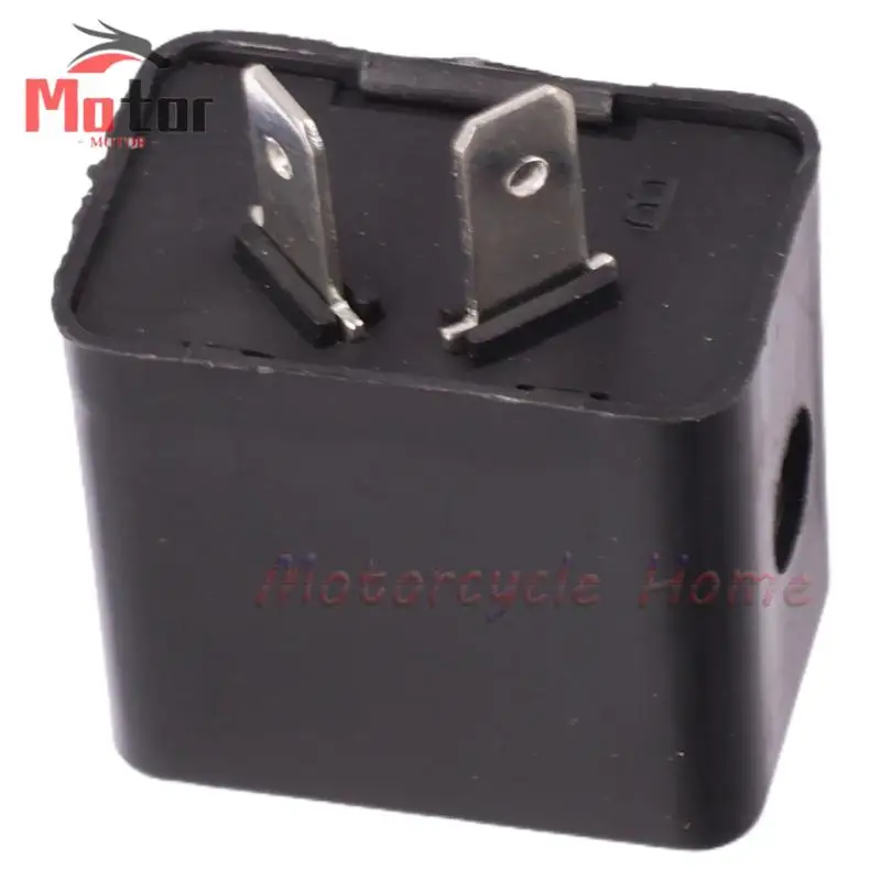 Buzzer Beep Turn Signal Flasher Relay - 1PC 48V DC 2Pins for Blinker & Turn Light Indicators