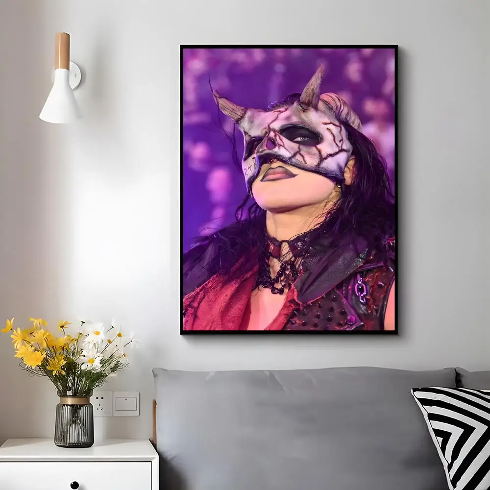 Wrestler r-rhea ripley Poster Trendy Aesthetic Wall Decor for Dorm & Bedroom