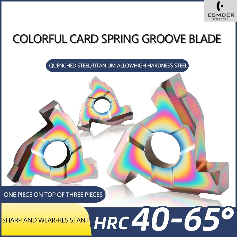 

16ER/IL 16IR-EL 0.7mm-3.0mm Carbide Shallow Grooving Inserts 0.8 0.9 1.3 2.4 2.5 Circlip Slotted Lathe Tool For Hardened Steel
