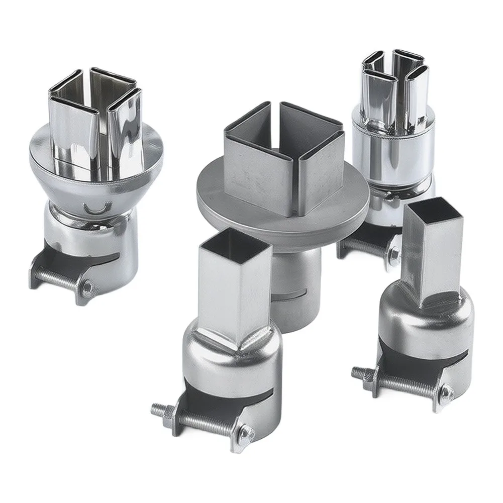 Square For Rework Nozzle Set 5pcs for BGA For Rework Station 10mm 12mm 14mm 19mm Metal Nozzles with 22mm Mounting Port