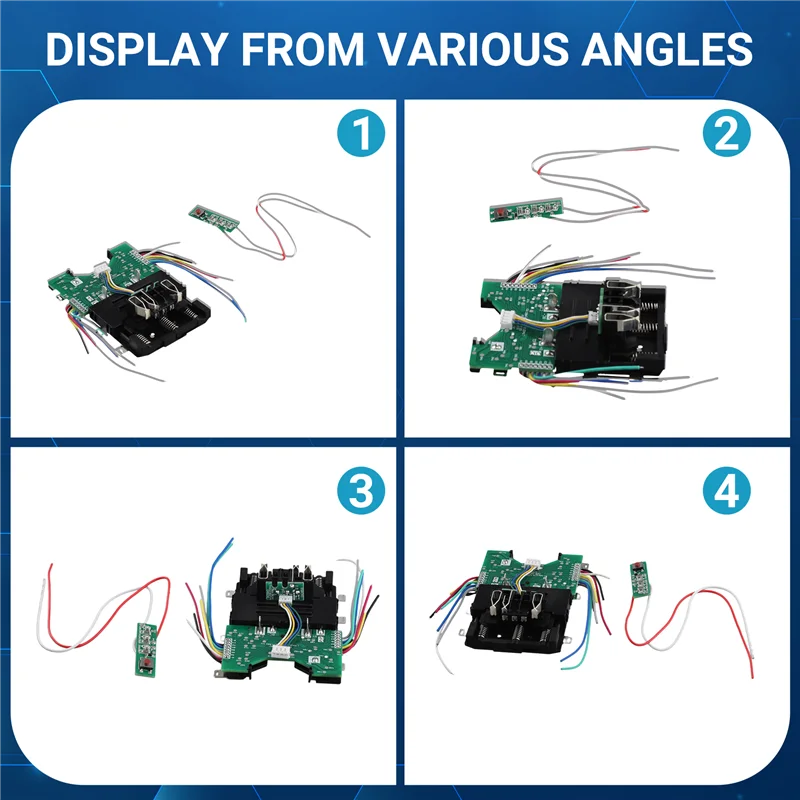 

A93P Replacement DCB609 Li- Battery Charging Protection Circuit Board DIY Repair PCB Maintenance For 20V 60V DCB606