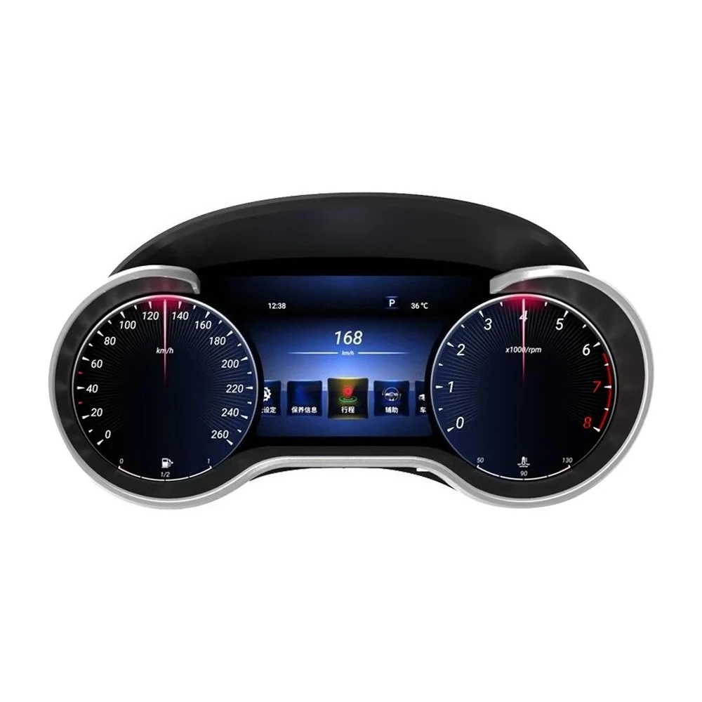 

Krando Car Digital Cluster Virtual Cockpit Speedometer Instrument for ML W164 GL X164 LCD Fulltouch Dashboard Monitor Panel