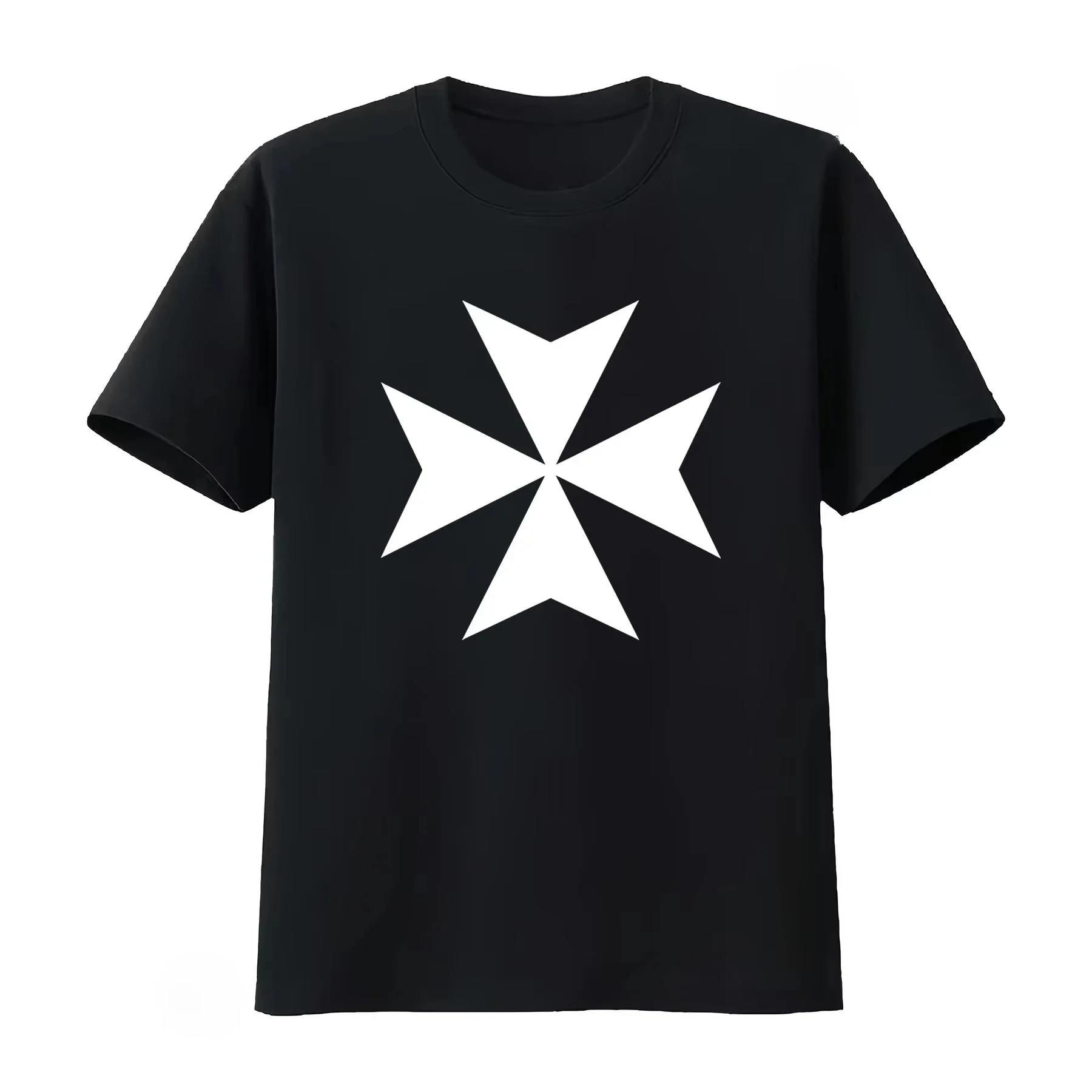Maltese Cross T Shirt Malta Military Maltesian Ancient Amalfi Order Flag Cool Casual Men's Clothing 2026 Summer T Shirt