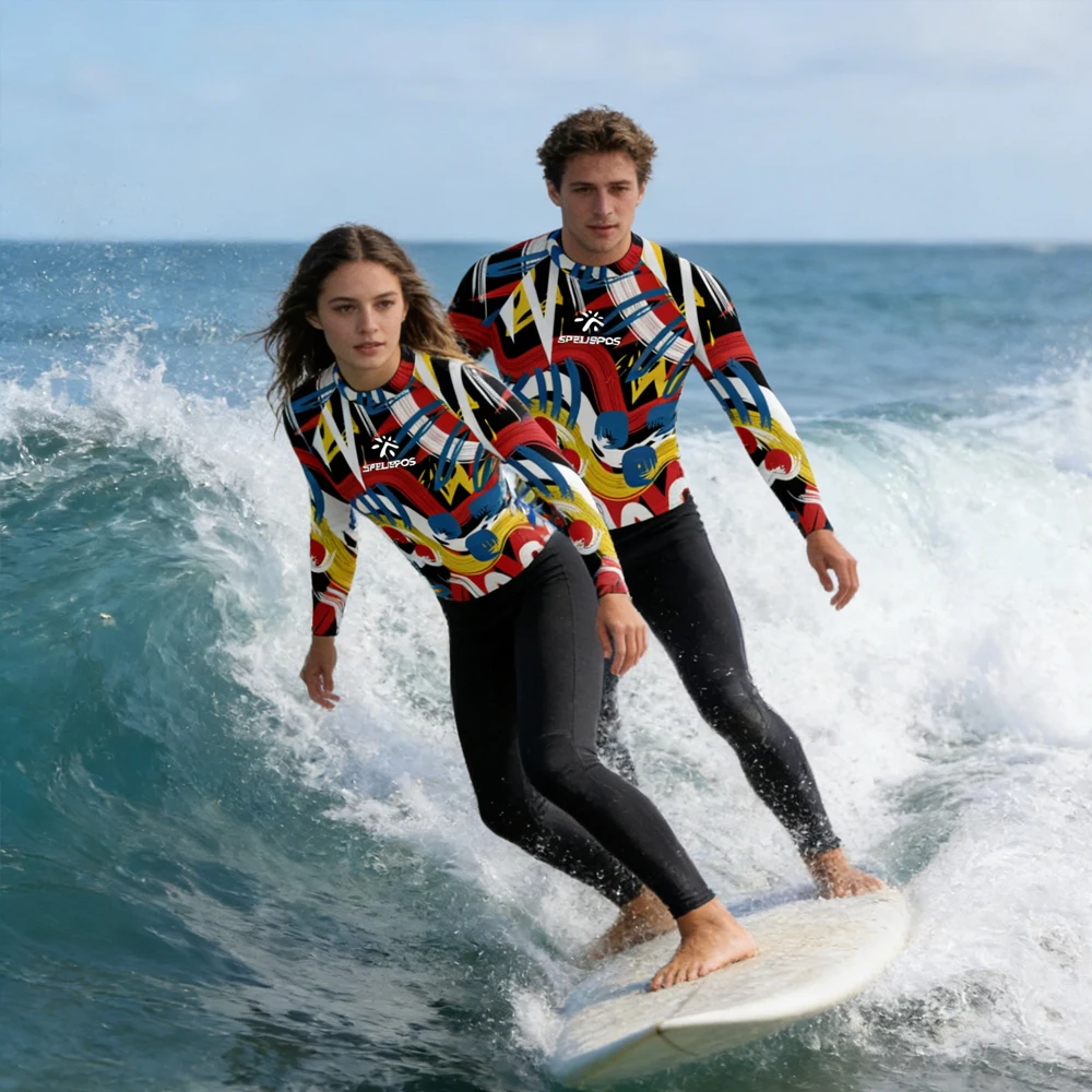 

High Quality Quick Dry Breathable Rash Guard Moisture Wicking Surfing Suit for Men Women Comfortable Outdoor Water Sports To