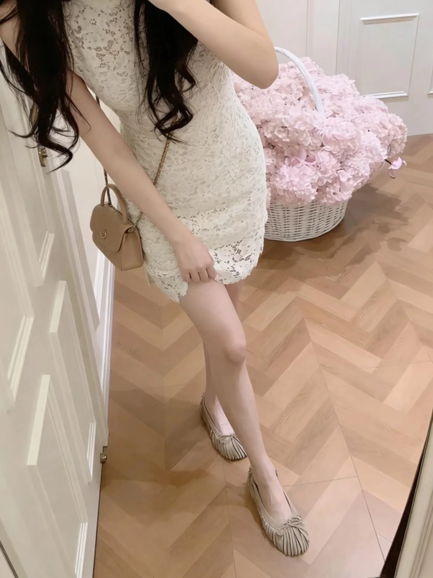 korean-style-tassel-knot-slip-on-round-toe-flat-ballet-flats-women's-fashion-spring-summer-new-arrival-casual-shoes