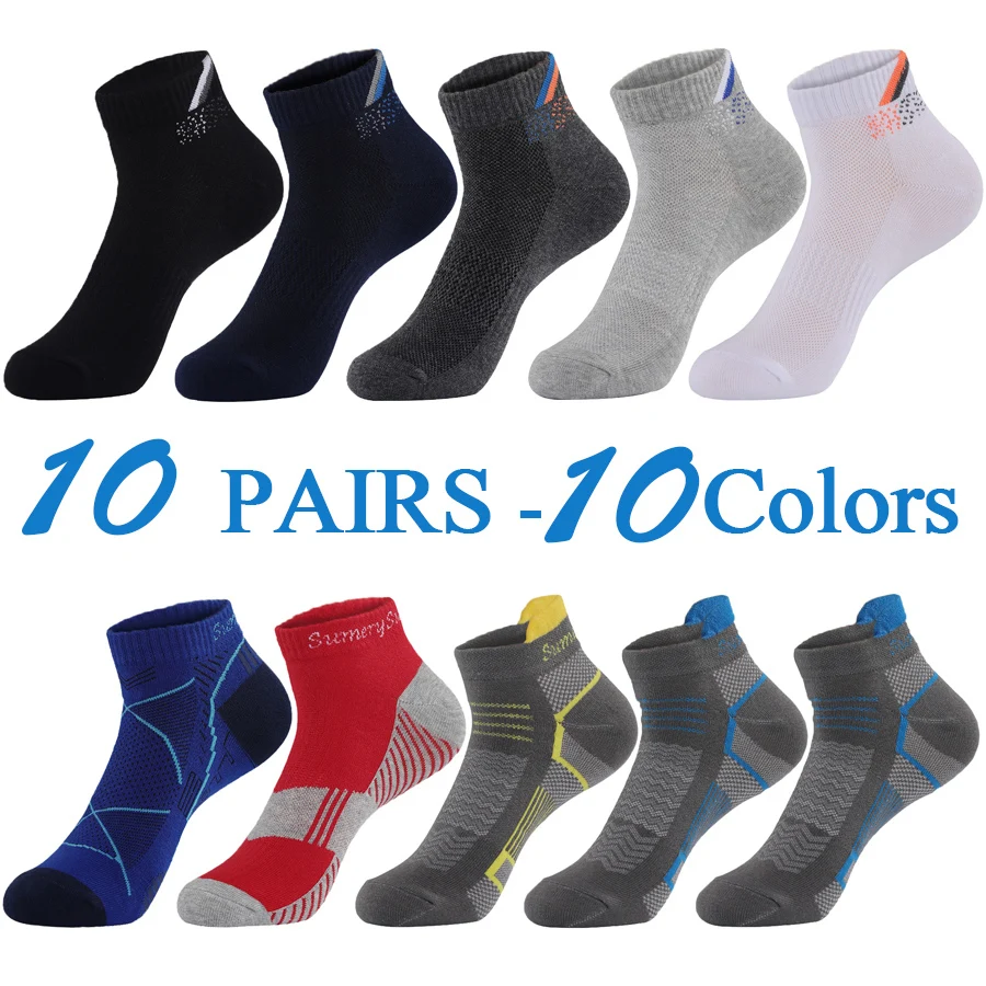 5 Paar/Set Herren-Laufsocken, Casual Outdoor-Sport, Baumwolle, Orange-Rot gestreift, Kompression, Schwarz, 15 Stile, Reise, Bestseller 2026 – Detail 35