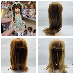 New Reborn Doll Hair Wig Fits For the circumference of the doll's head is about 36cm (A and B ) , 38cm ( C ) ,41cm ( D. E. F )