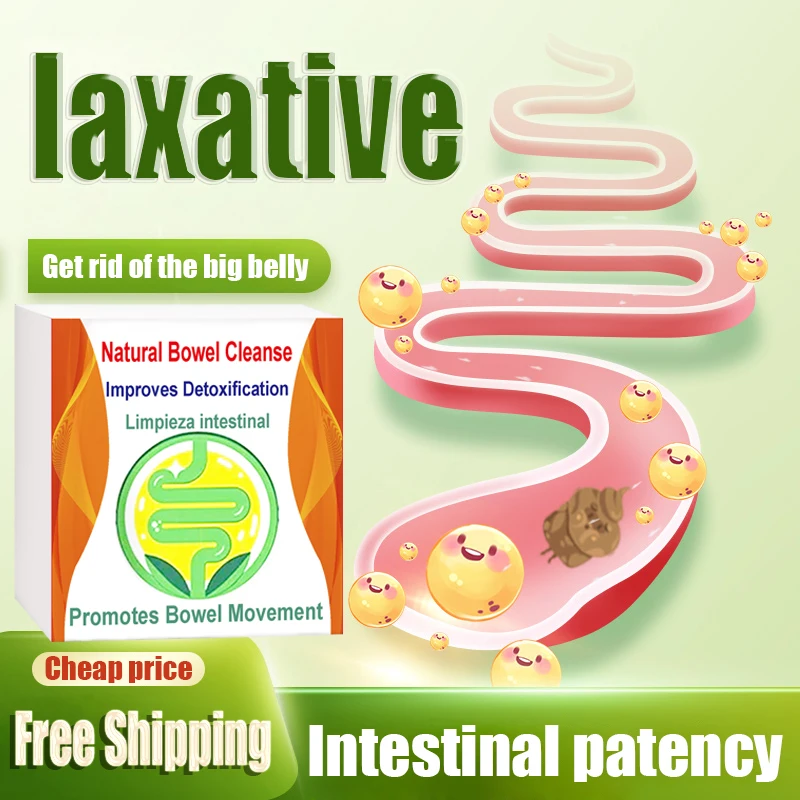 Constipation Relief Medicine Aloe Vera Extract Bowel Clear Detox Capsule Cassia Seed Intestine Cleaning Colon Cleanse Pills