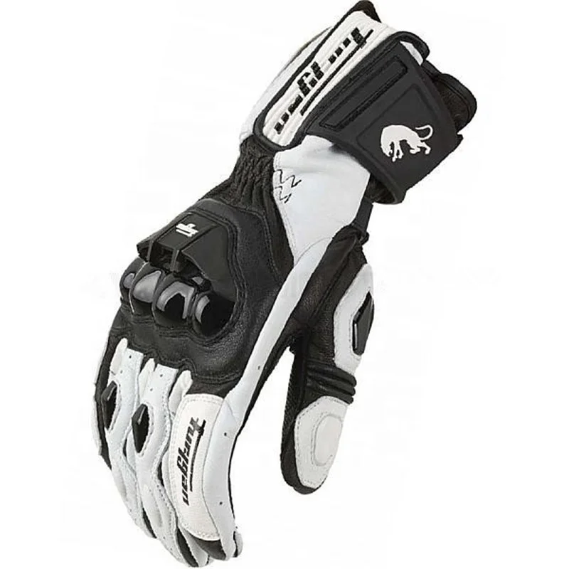 

Motorcycle Riding Leather Carbon Fiber Gloves Cross-country Mountain Bike Motorbike Gloves Motocross Racing Rider Gloves