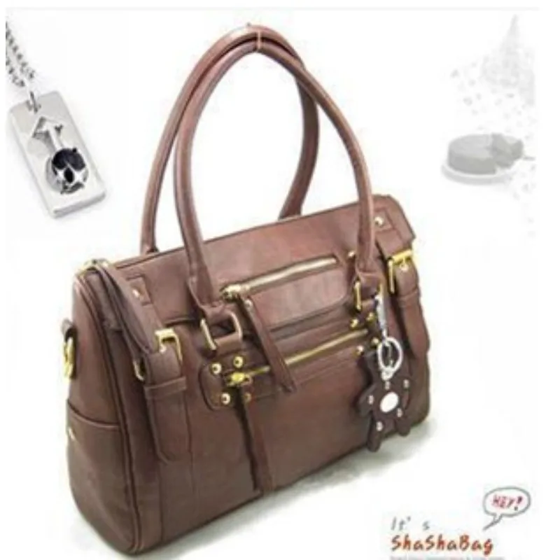 

Korean-style women's bag, commuter bag, bear bag, OL fashion shoulder crossbody bag