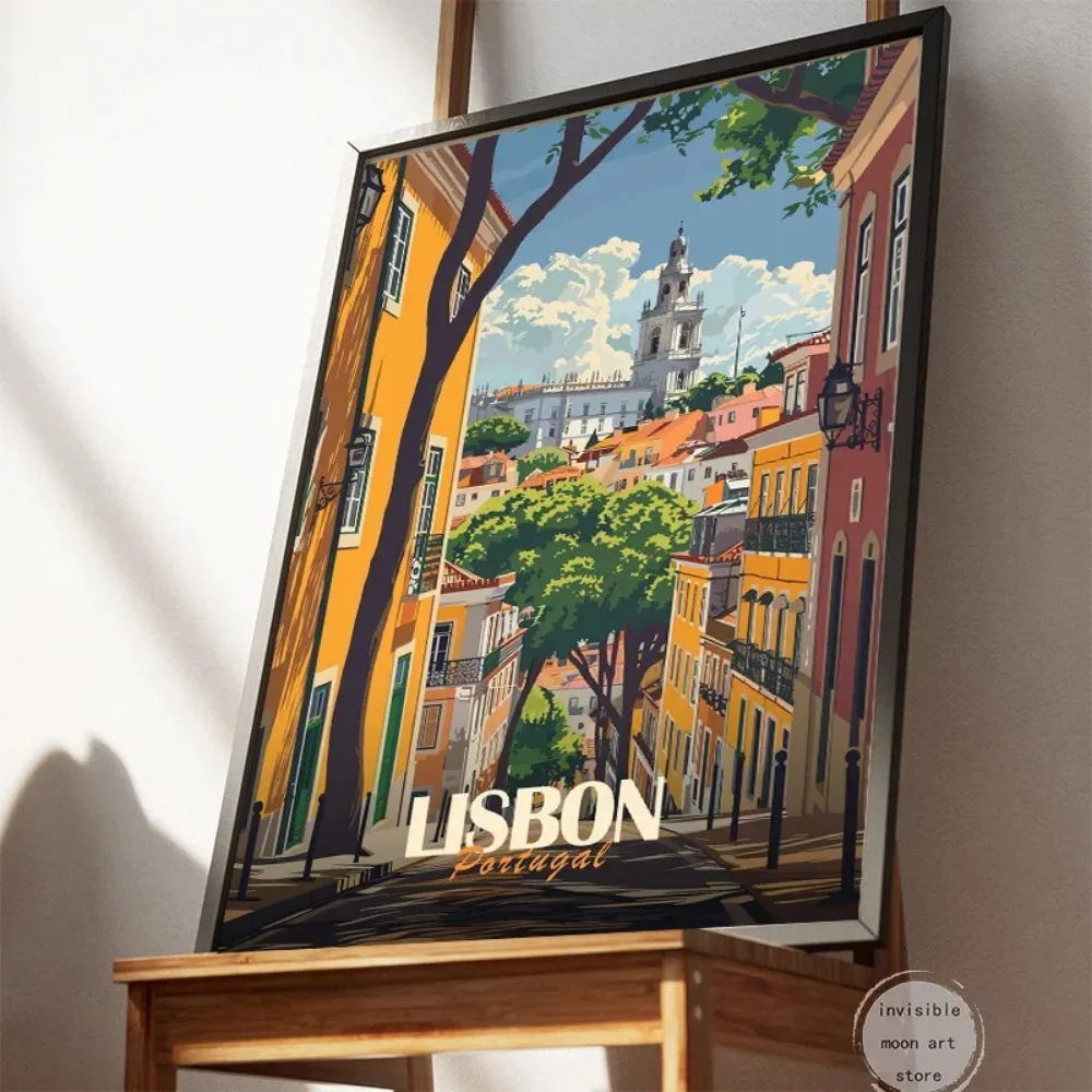 مدينة العالم السفر المشارك لوس انجليس سيتي سكيب بوسطن حائط لوح رسم غرفة المعيشة ديكور المنزل