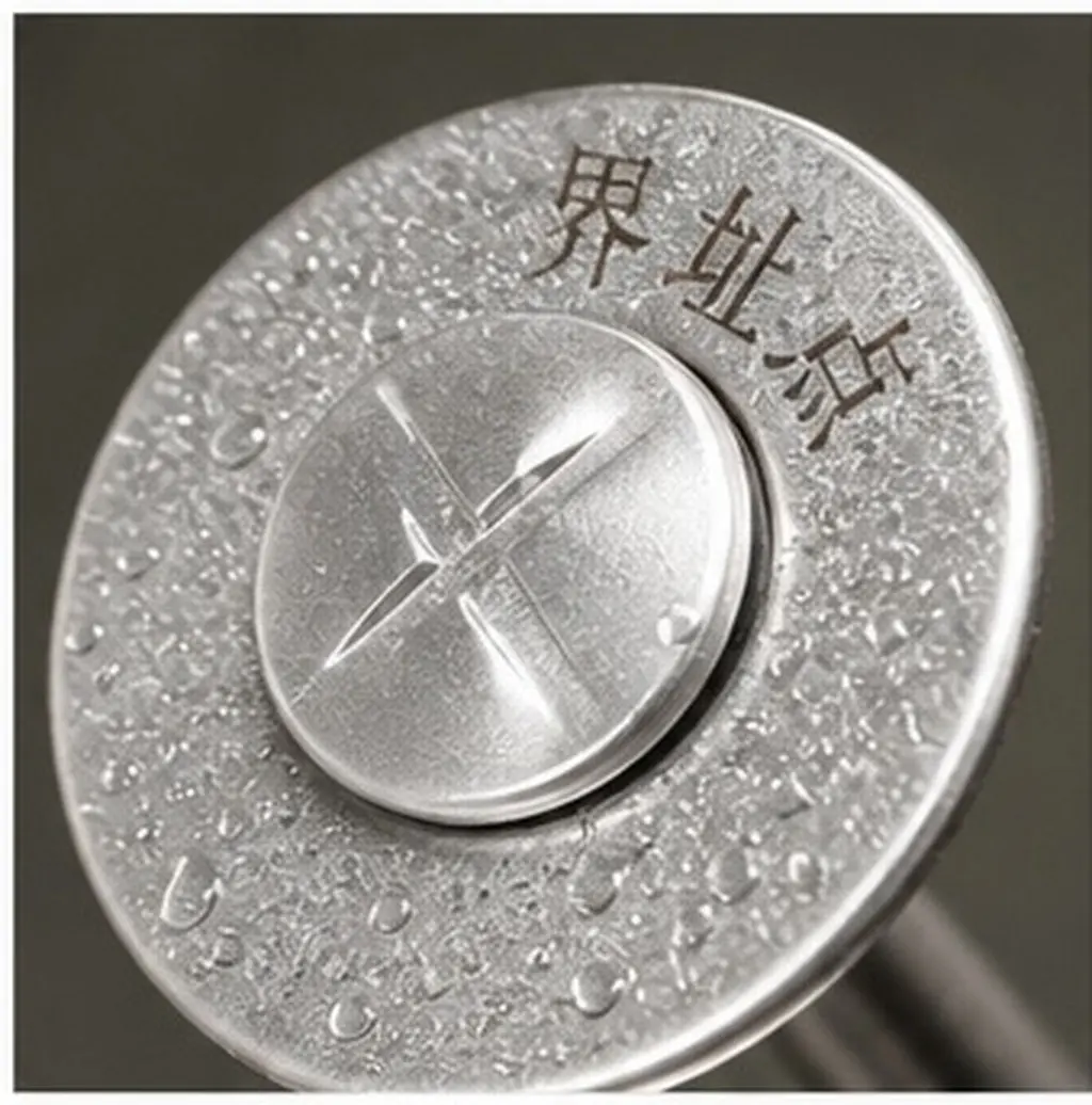 Survey Stakes Stainless Steel Nail Accurate Center Point Markers Low Profile Outdoor Property Line Markers Survey Ground