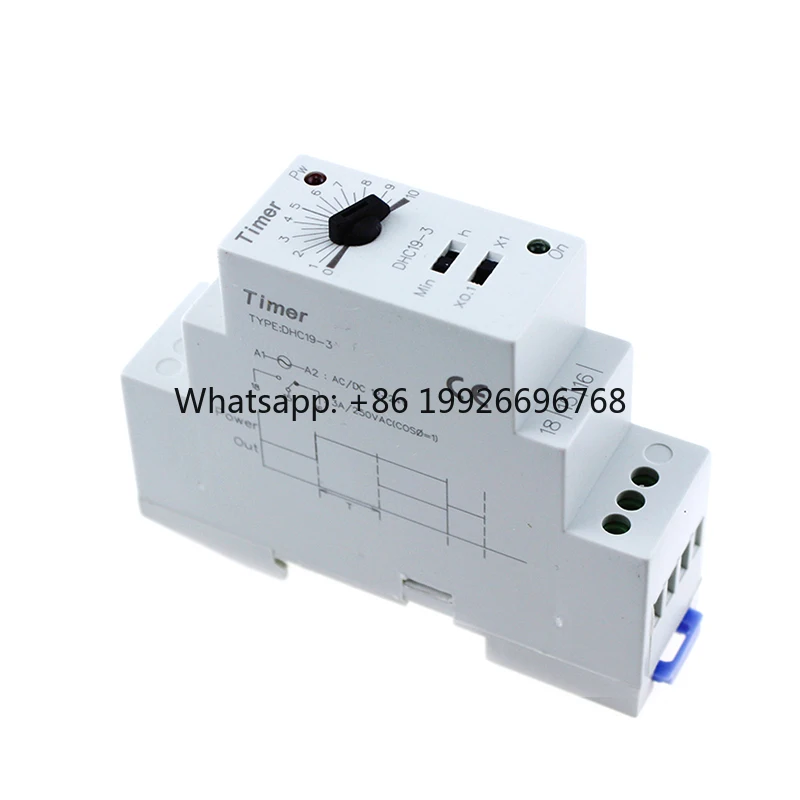 

DHC19-3 AC175~250V 1SET Time Delay Contact Time Relay Solid State Relay