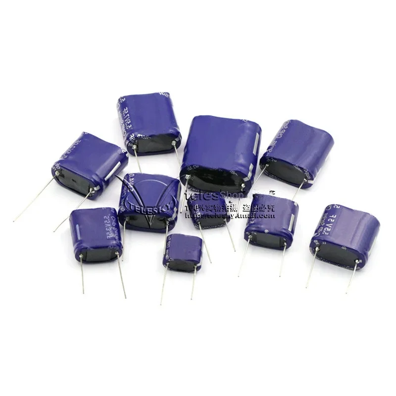 1PCS Super Capacitor Farad Capacitor Double-layer Combination Type 5.5V 0.5F 1F 2F 3.5F 4F 5F 7.5F 10F 15F