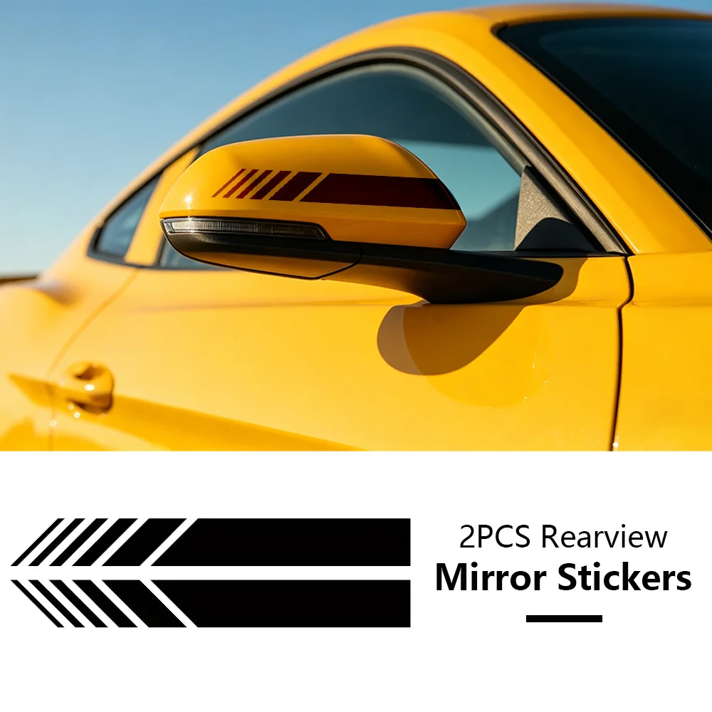 

Vinyl Car Decals for Car Mirrors, Universal Decorative Stickers, Scratch Protection and Stylish Look Accessory Stickers