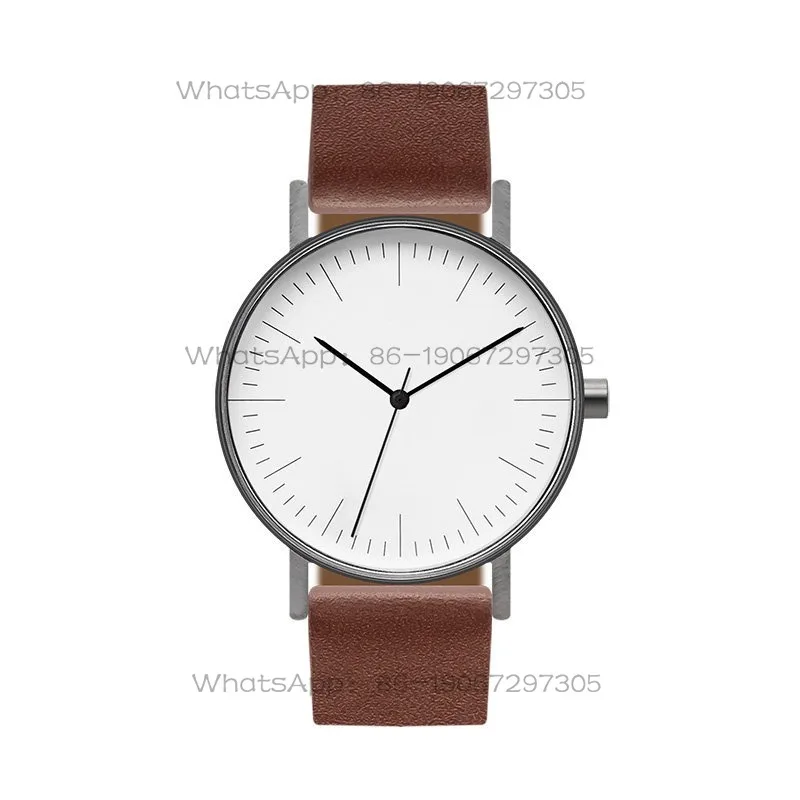 Stylish, Simple and Silent Men's and Women's Waterproof Stainless Steel Life Peripheral Watches