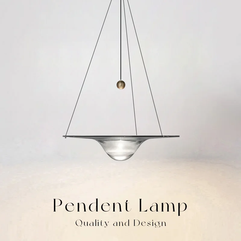 

2026 for Nordic minimalist French milk glass pendant light postmodern Bauhaus style living room study dining bedroom lighting