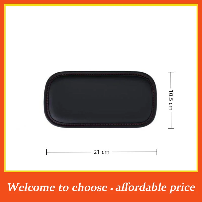 

[]1/2Pcs Car Center Console Leg Cushion Universal Multi Functional Car Elbow Height Pad Reduce Driving Soreness Leather Knee Pad