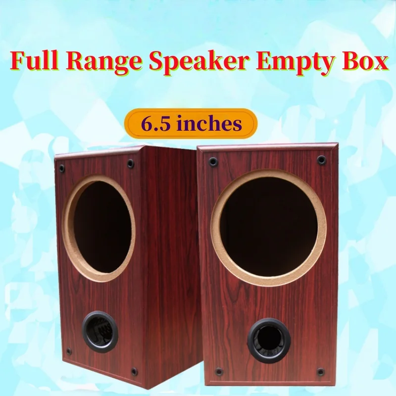 

6.5-inch speaker Empty Box,Full Range Car/Home coaxial speaker box, Woofer Empty Box,DIY Speaker Housing,1Piece Sound Box ﻿