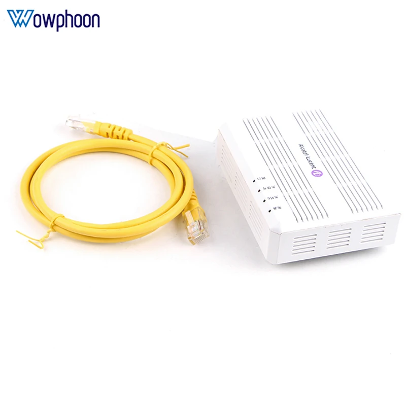 Alcatel Lucent Bell-I-010G Optical Network Terminal, 100% Original I-010G with Network Cable, GPON ONU, 1Ge, Ftth ONT ONU