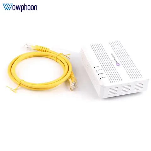 Alcatel Lucent Bell-I-010G Optical Network Terminal, 100% Original I-010G with Network Cable, GPON ONU, 1Ge, Ftth ONT ONU