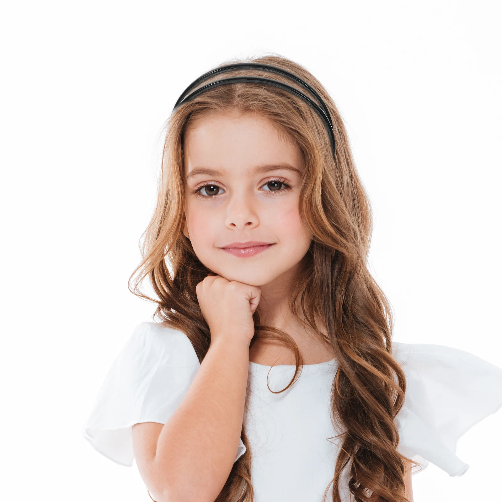 

4Pcs Women Fashion Hairbands Teeth Non Slip Headband for Washing Workout Hair Accessories Unique Gift