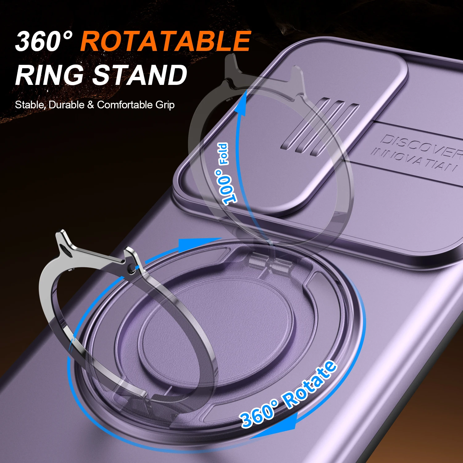 Funda Protectora con Anillo Ma - Vivo V40 reseña y precio