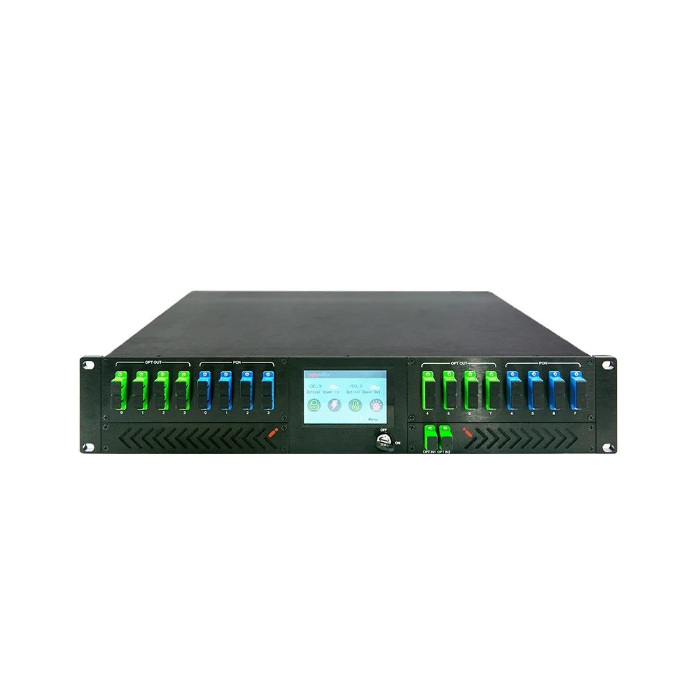 WSEELASER 1550 ftth multi-port optical amplifier 16*22 32 port WDM PON EDFA for XGPON XGSPON