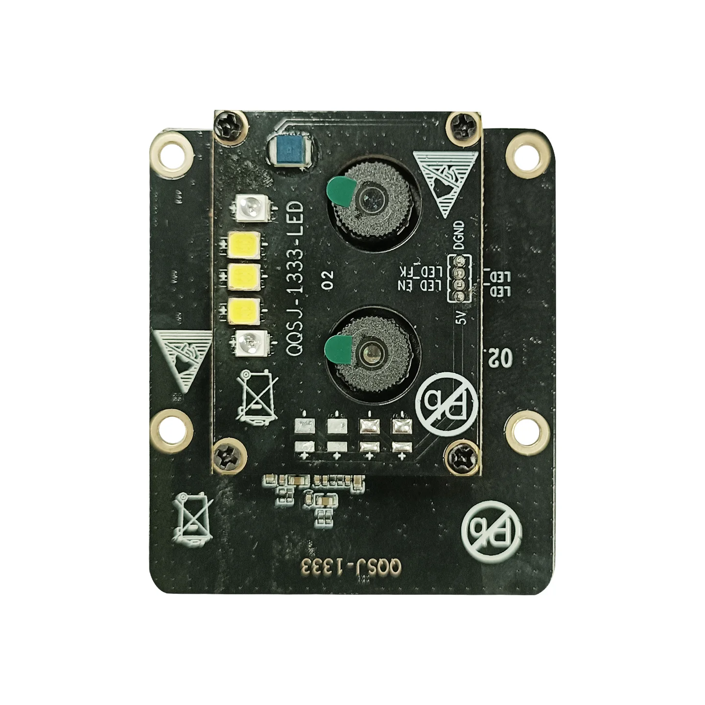 GOOD 1080P HD USB Camera Module AR0230 WDR Facial Recognition Liveness Detection Colour/IR Dual-Image Output
