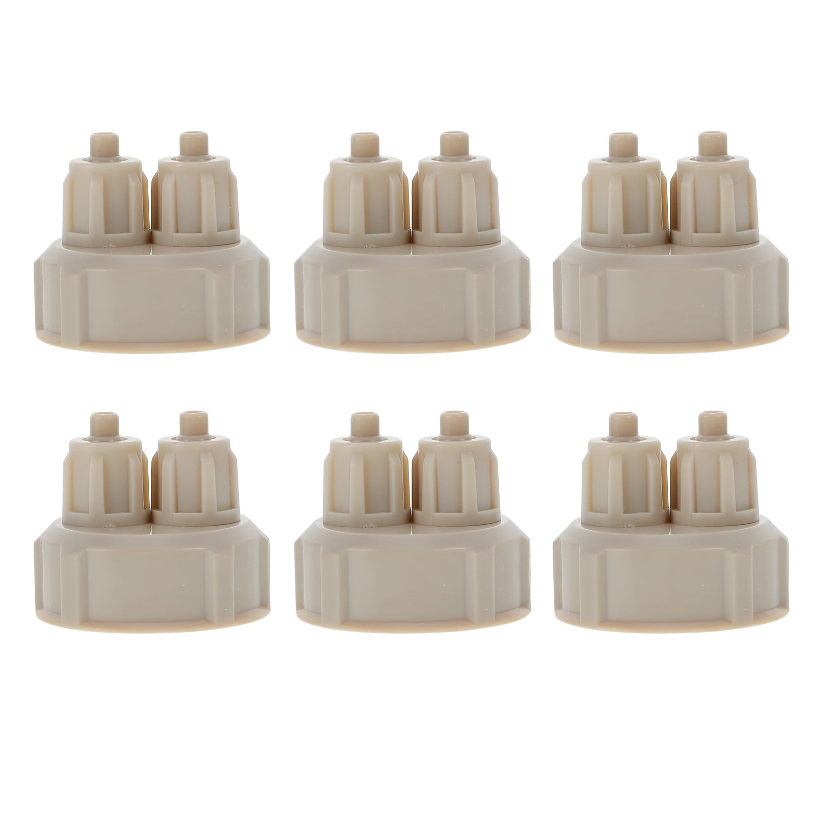

6pcs CO2 Bottle Caps Soda Aquarium ABS Plastic Travel Lids Sealed DIY Generator DiffuserBeer Glass