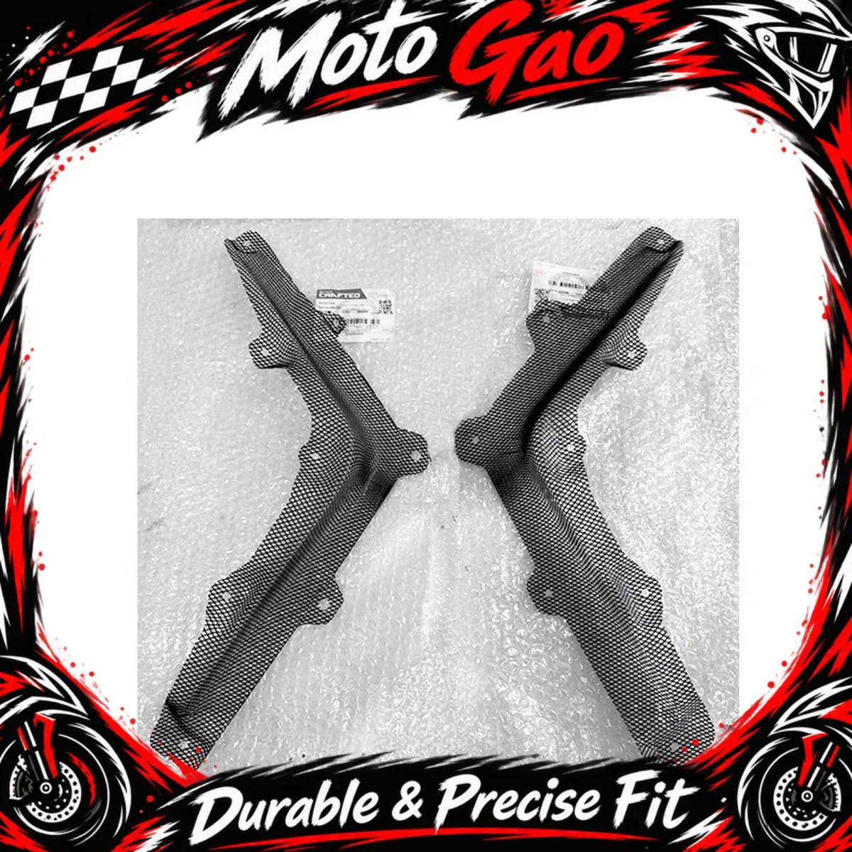 【Precise Fit】Motorcycle accessory radiator guard decorative mesh cover Fit For CFMOTO 500SR 2026 CF500-11