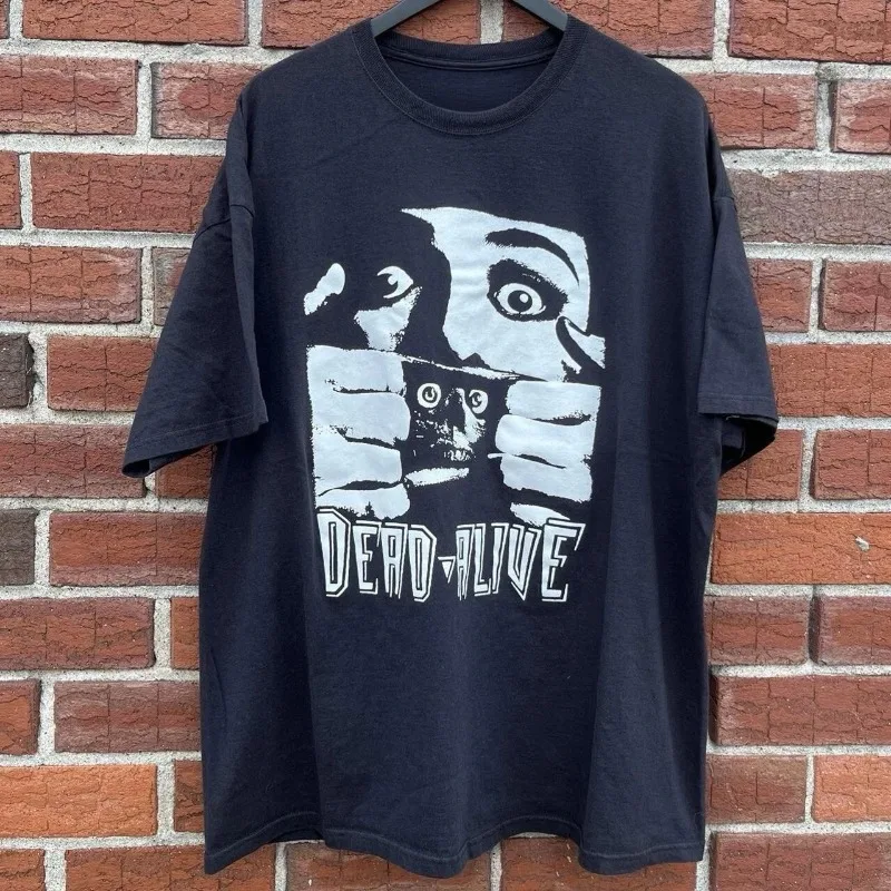 Retro Horror Movie Promotion T-shirt for 'The Return of The Living Dead' Summer New Y2K Unisex Casual Fashion T-shirt