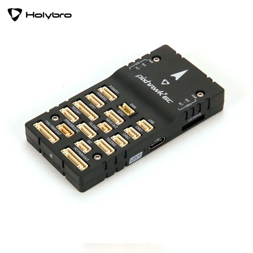 Holybro Pixhawk 6C Autopilot وحدة تحكم في الطيران اللوح (حافظة ألومنيوم/بلاستيكية) PM02/PM06/PM07 وحدة الطاقة M9N/M10 GPS لـ FPV