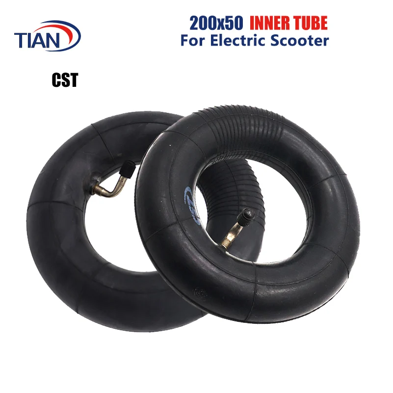 CST 200x50 Inner Tube Butyl Tube Tyre for 8 Inch Electric Scooter Front and Rear Wheels 200*50 Inner Camera Replacement Parts