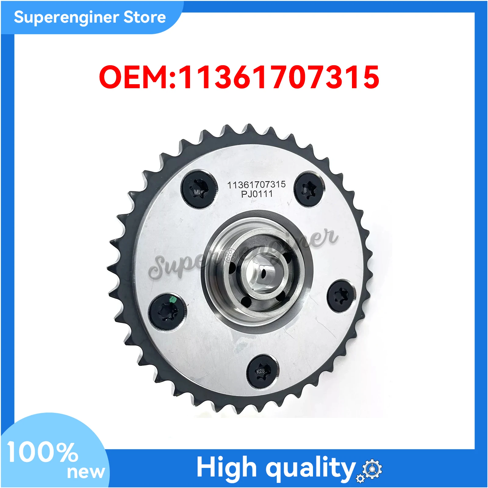 11361707315 Exhaust Camshaft Sprocket For BMW N46 N46 N42 E81 E87 120 320 316 520 X1 X3 2.0