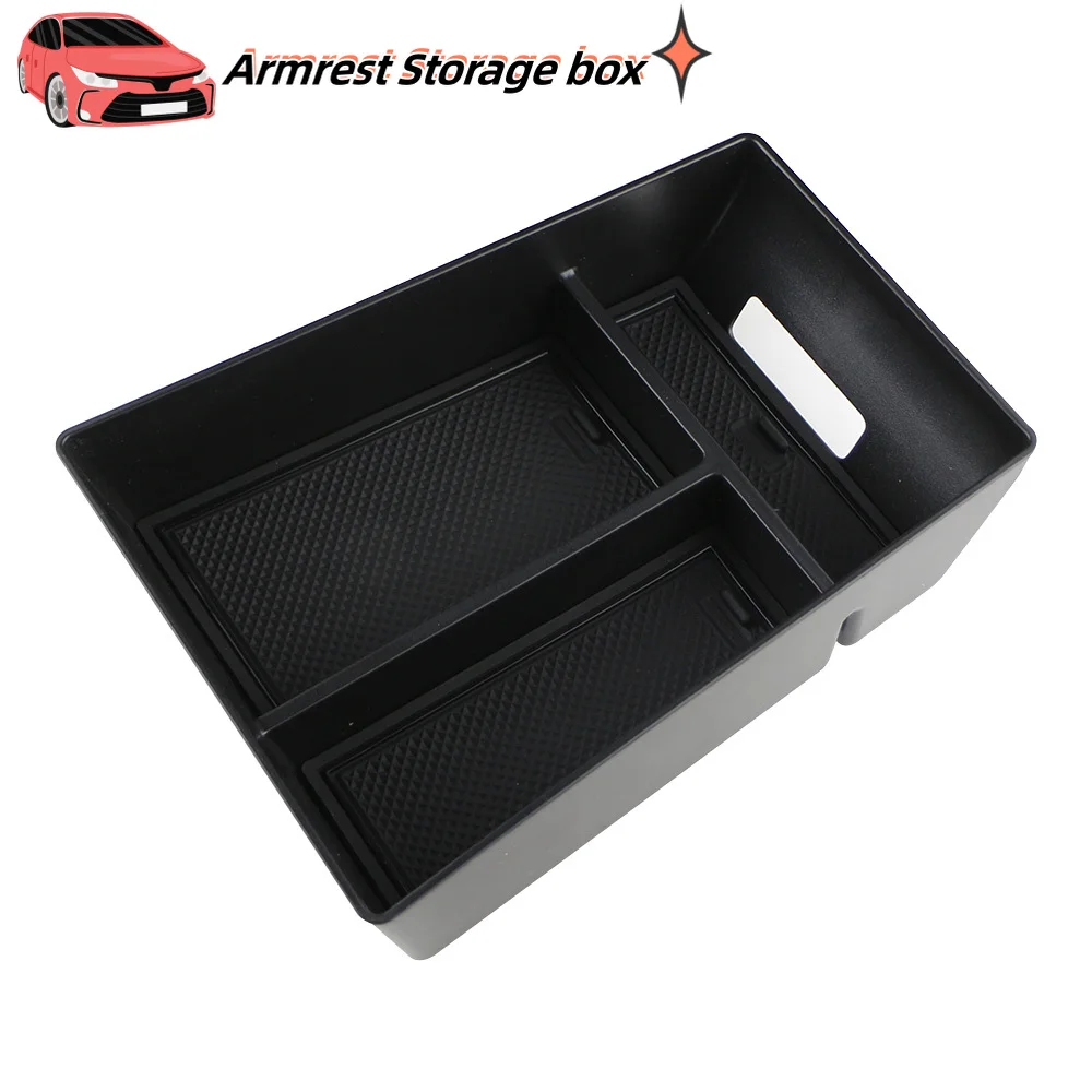 ABS Car Armrest Storage Box for BMW X5 G05 X7 G07 2019-2024 X6 G06 2020-2024 Centraol Console Organizer Container with Mats