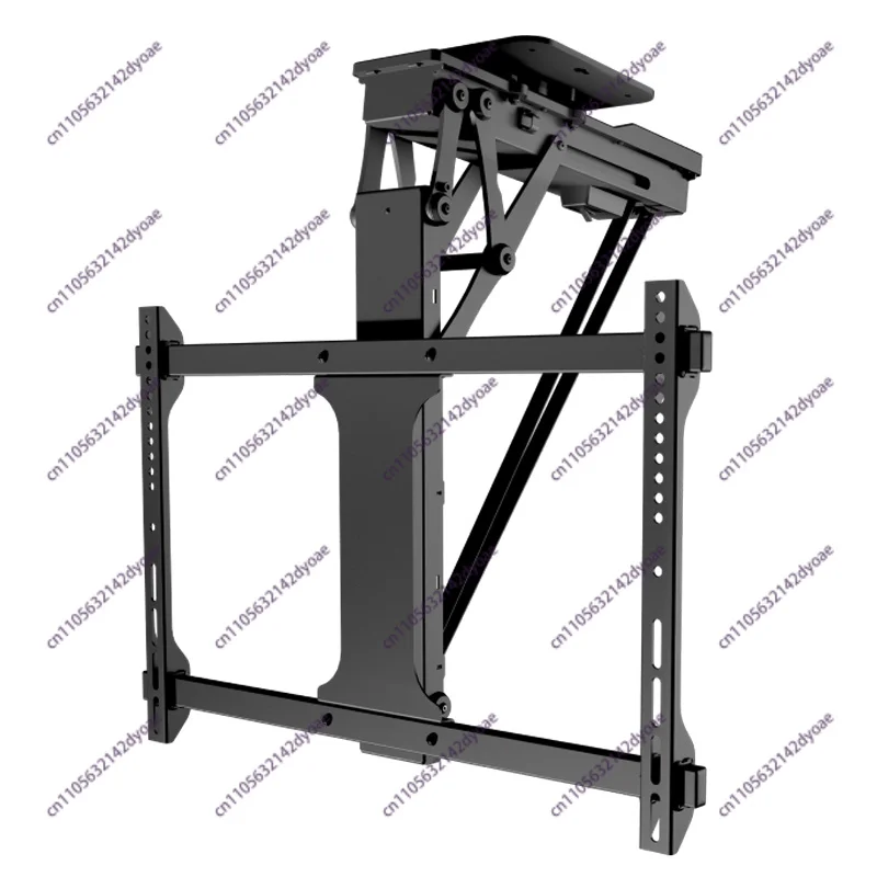 Adjustable Remote Control Retractable Motorized Lift Flip Down Pitched Roof Ceiling Folding Electric TV Wall Bracket Mount