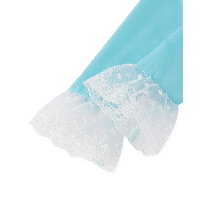 Vestido de melocotón Cosplay Rosalina, vestidos de fiesta para niños para niñas