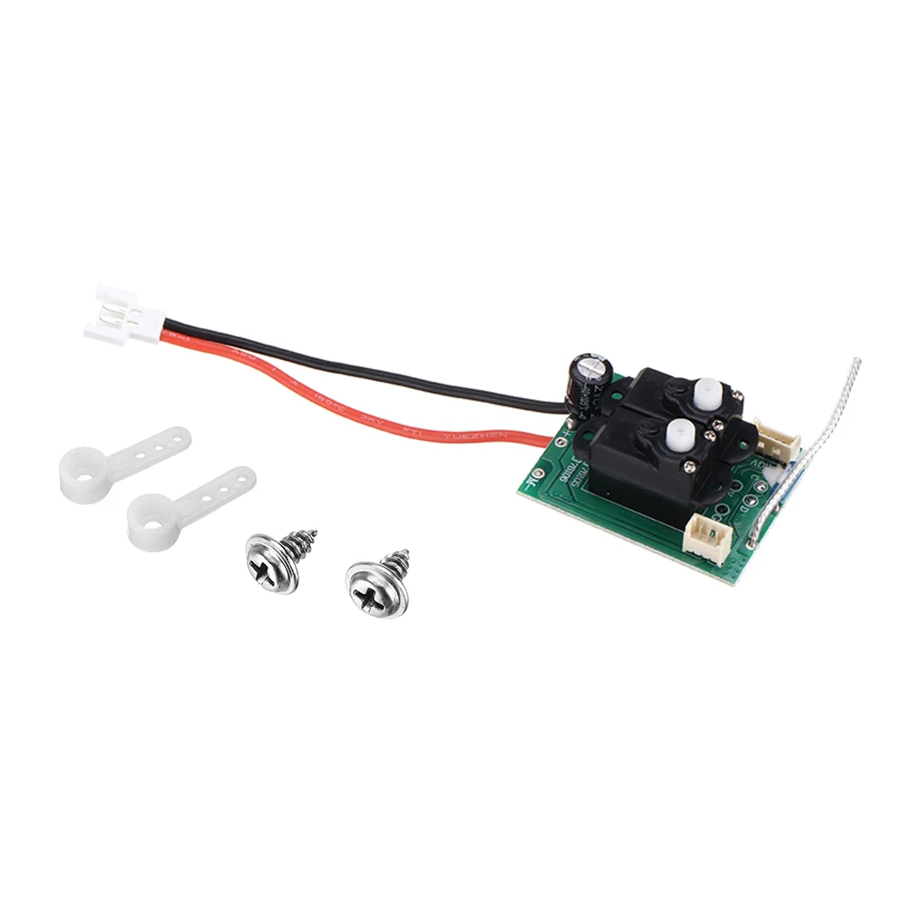 

VolantexRC 4CH Receiver With Gyro Servo for 761-1 761-3 761-4 Sport Cub 500 RC Airplane