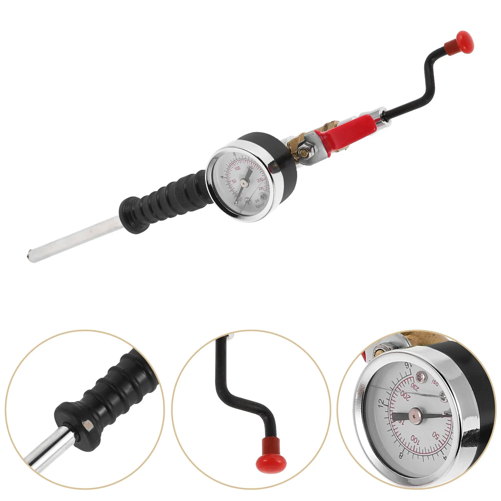 Handheld Tire Inflator with Accurate Pressure Gauge for Cars Trucks Motorcycles Bicycles Quick Compact Portable Electric Air