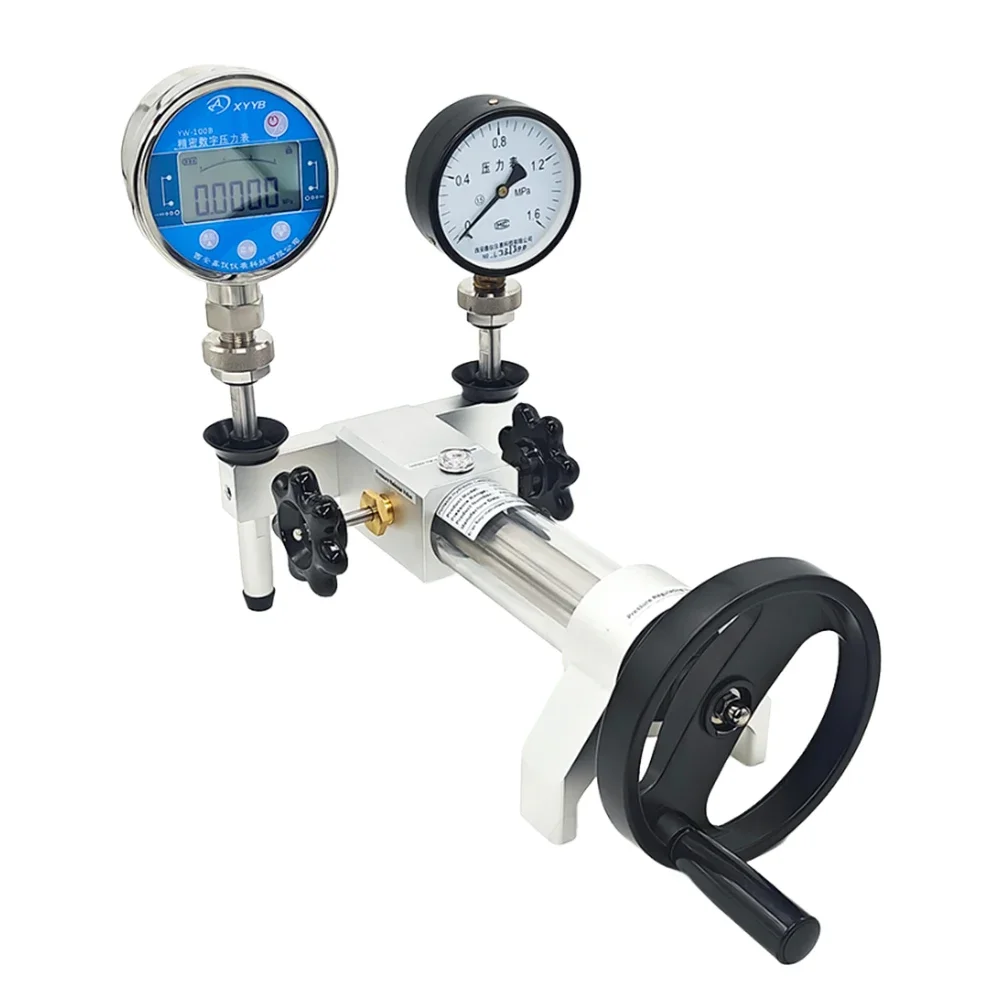700Bar Hydraulic Calibrator Pump, User-Friendly Design Equipped with Pressure Gauge Easy-to-Operate Hydraulic Test Pump, 700Bar