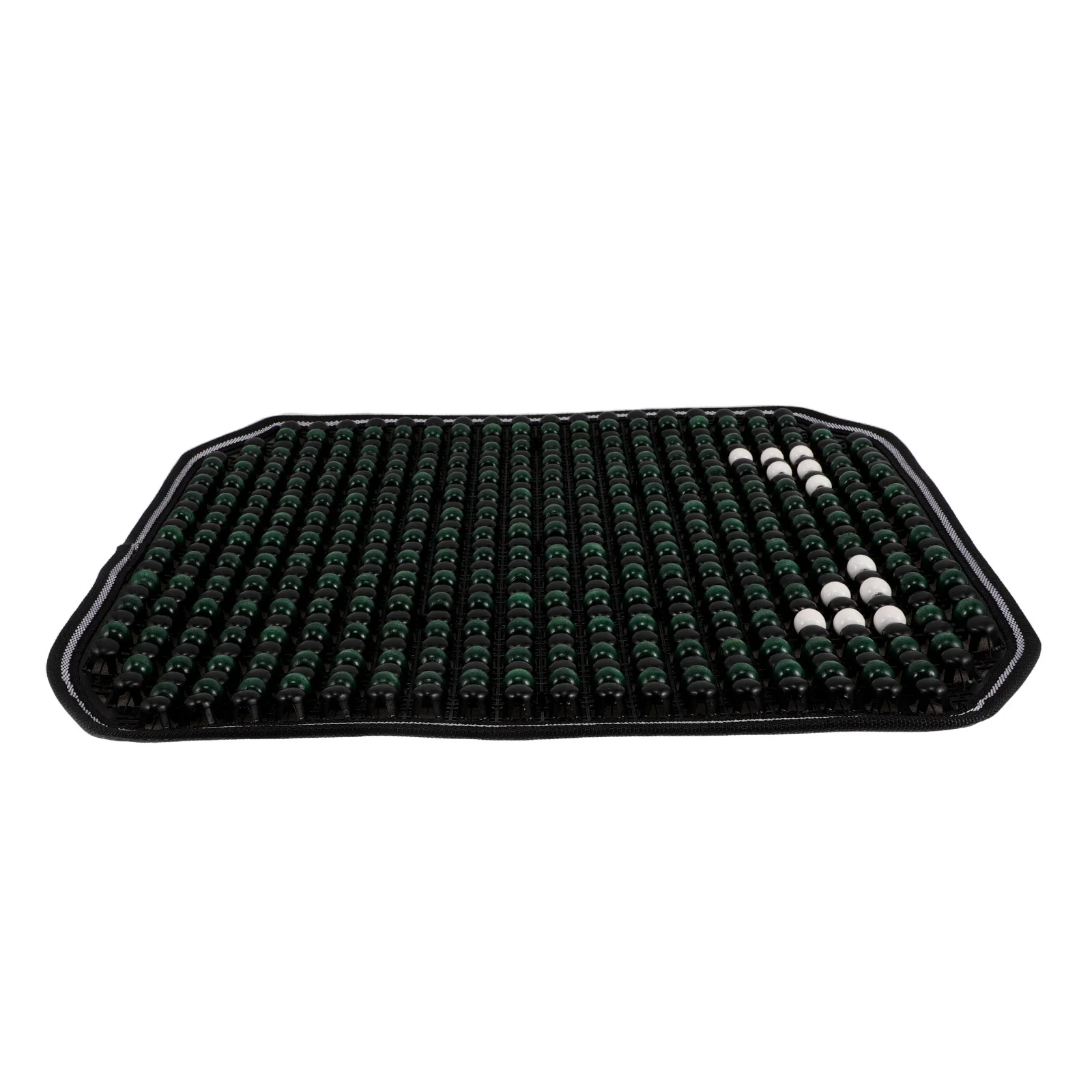 مجموعة غطاء مقعد السيارة المطرز، خرزة خشبية مريحة غير قابلة للانزلاق، وسادة قيادة مريحة لجميع المواسم للسيارات والمركبات