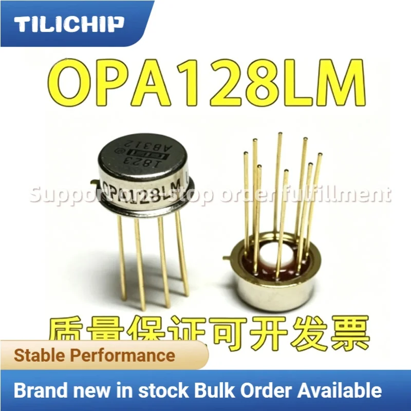 2PCS~5PCS Brand new OPA128LM TO-99-8 Package Dual Power Supply Precision Operational Amplifier Chip ±5V ~ ±18V Original IC