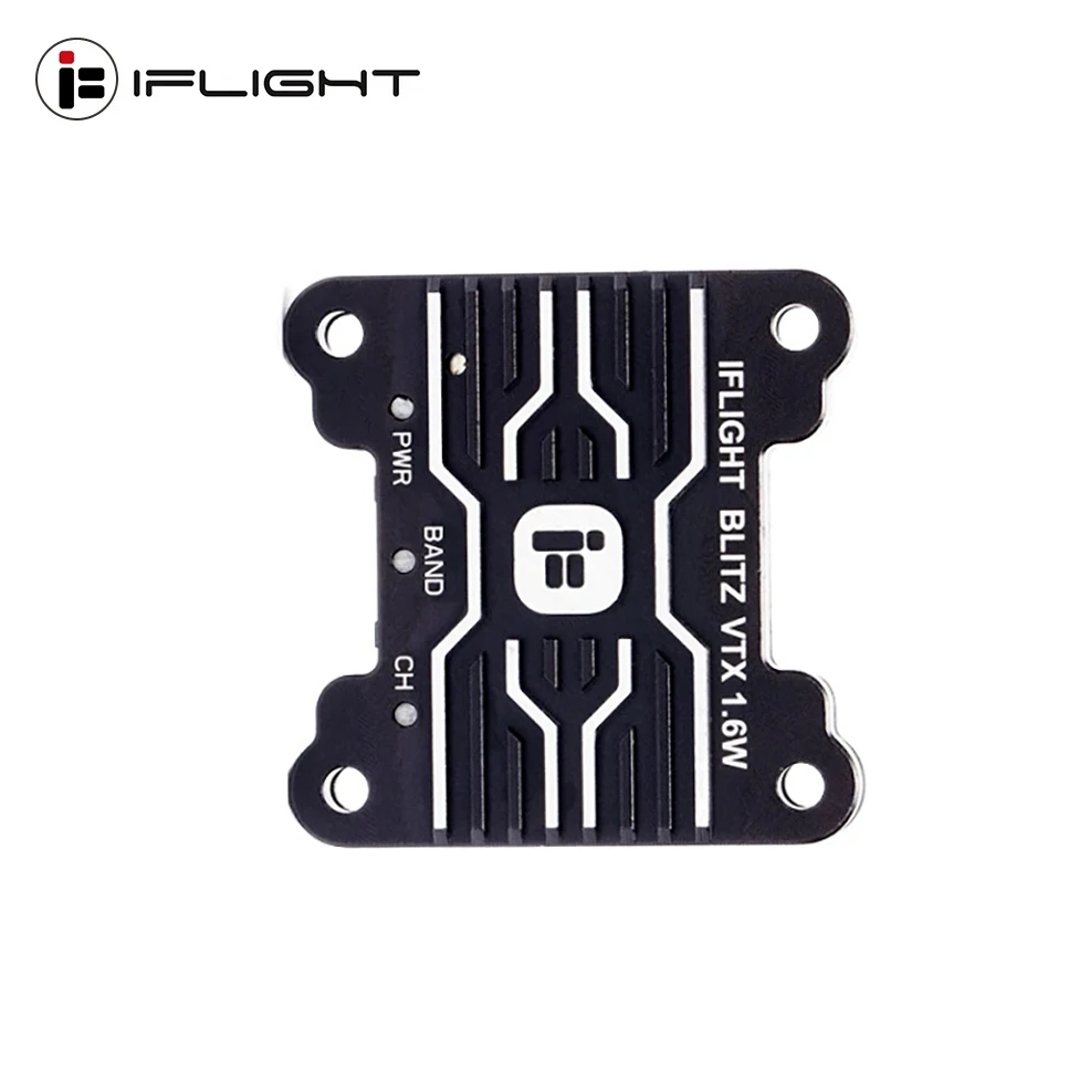 IFlight BLITZ 1.6W VTX High Power 5.8G 40CH PitMode 25mW 400mW 800mW 1600mW Adjustable for RC FPV Drone