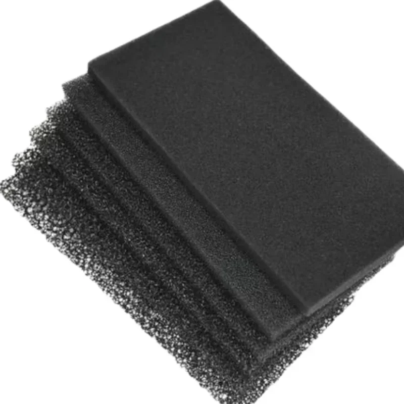 High Quality Honeycomb Activated Carbon Filter Cotton Air Purification Adsorption Sponge Like C Mesh Black Fiber