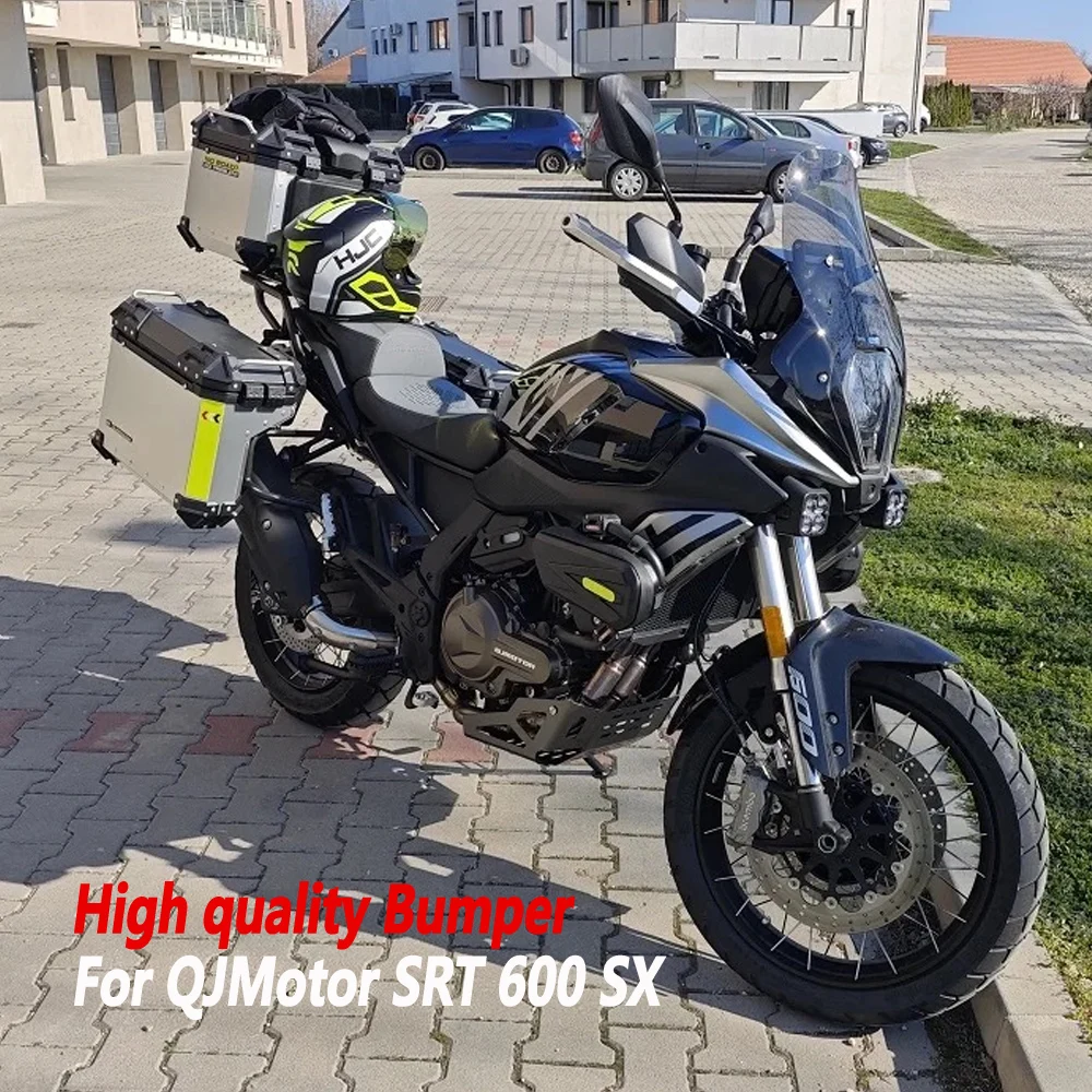 High quality bumper for 2025-2026 QJMotor SRT600SX SRT 600 SX bumper with upper and lower bumpers and body anti fall bars