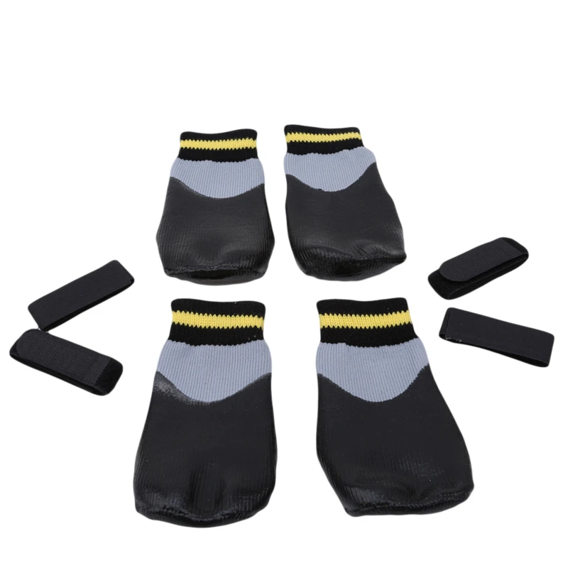 Outdoor Waterproof Nonslip Anti-stain Dog Cat Socks Booties Shoes With Rubber Sole Pet Paw Protector For Small Large Dog