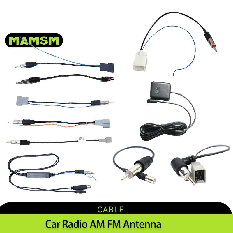 For Honda Nissan Lsuzu Civic Toyota Kia  VW Car Radio FM AM Antenna Converter Adapter Extended Line Plug  Radio Antenna