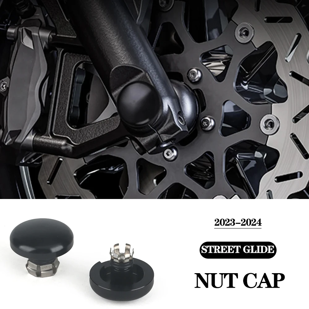 

Новая крышка модификации передней оси для мотоцикла для Road Glide Street Glide FLHX FLTRX CVO 2023-2024